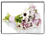 Bukiet, Kwiatów, Delikatne, Kolory