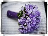 Bukiet, Fioletowych, Kwiatów