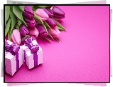 Tulipany, Prezenty