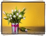 Tulipany, Wazon, Bukiet