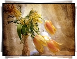 Tulipany, Wazon, Dzbanek